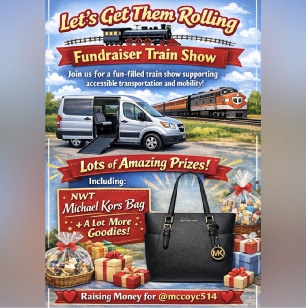 Train Of Aces Fund Drive Wheelchair Van Quest - Picture 2 of 5
